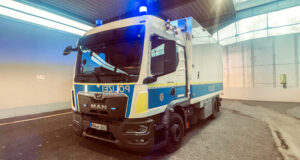 Neuer Entschärfer-LKW des LKA Nordrhein-Westfalen