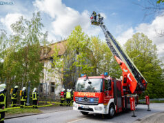 Brand in leerstehendem Haus – Haben hier Kinder herumgekokelt?