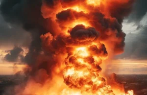 Großbrand in Chemiebetrieb: Lagerhalle mit Aerosolen in Vollbrand