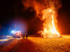 Hexenhaufen brennen frühzeitig – Brauchtum oder Straftat?