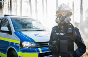 Ein Feuerwehrhelm für die Polizei? Der MSA Gallet F2XR