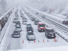 Weiße Straßen – Schneegebiet zieht über Deutschland