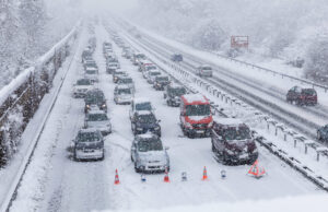 Schneeglätte hat Teile Deutschlands fest im Griff