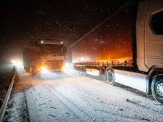 Winter-Chaos auf A4 – Polizei und THW im Einsatz