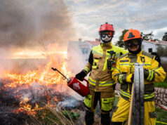 Kontrolliertes Brennen: Waldbrandübung in Kroatien