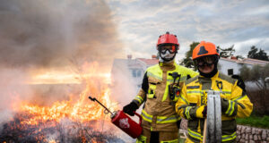 Kontrolliertes Brennen: Waldbrandübung in Kroatien