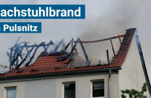 Dachstuhlbrand nach Blitzschlag – Haus vorerst unbewohnbar
