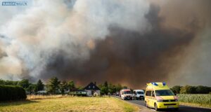 Waldbrand in der Gohrischheide: Entwarnung nach Regen – Aufräumarbeiten laufen