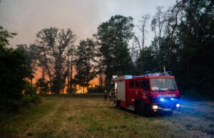 Die aktuelle Lage beim Waldbrand in der Gohrischheide