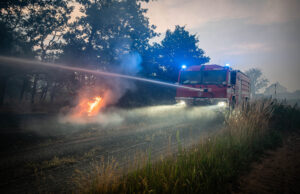 Waldbrand in der Gohrischheide weitgehend unter Kontrolle