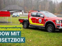 Kommandowagen mit Absetzbox: ein spannendes Fahrzeugkonzept in Großschönau