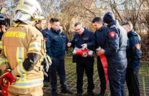 Kroatische Feuerwehr zu Besuch in Pulsnitz