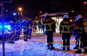 Feuerwehr rückt zu Bahnhofstoilette aus