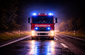 Feuerwehrmann stirbt bei schwerem Unfall auf Einsatzfahrt