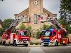 Generation Drehleiter – Feuerwehr Niesky stellt neue Drehleiter Indienst